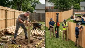 DIY Fence Installation vs. Professional Service Calculating the Real Cost of Your Time