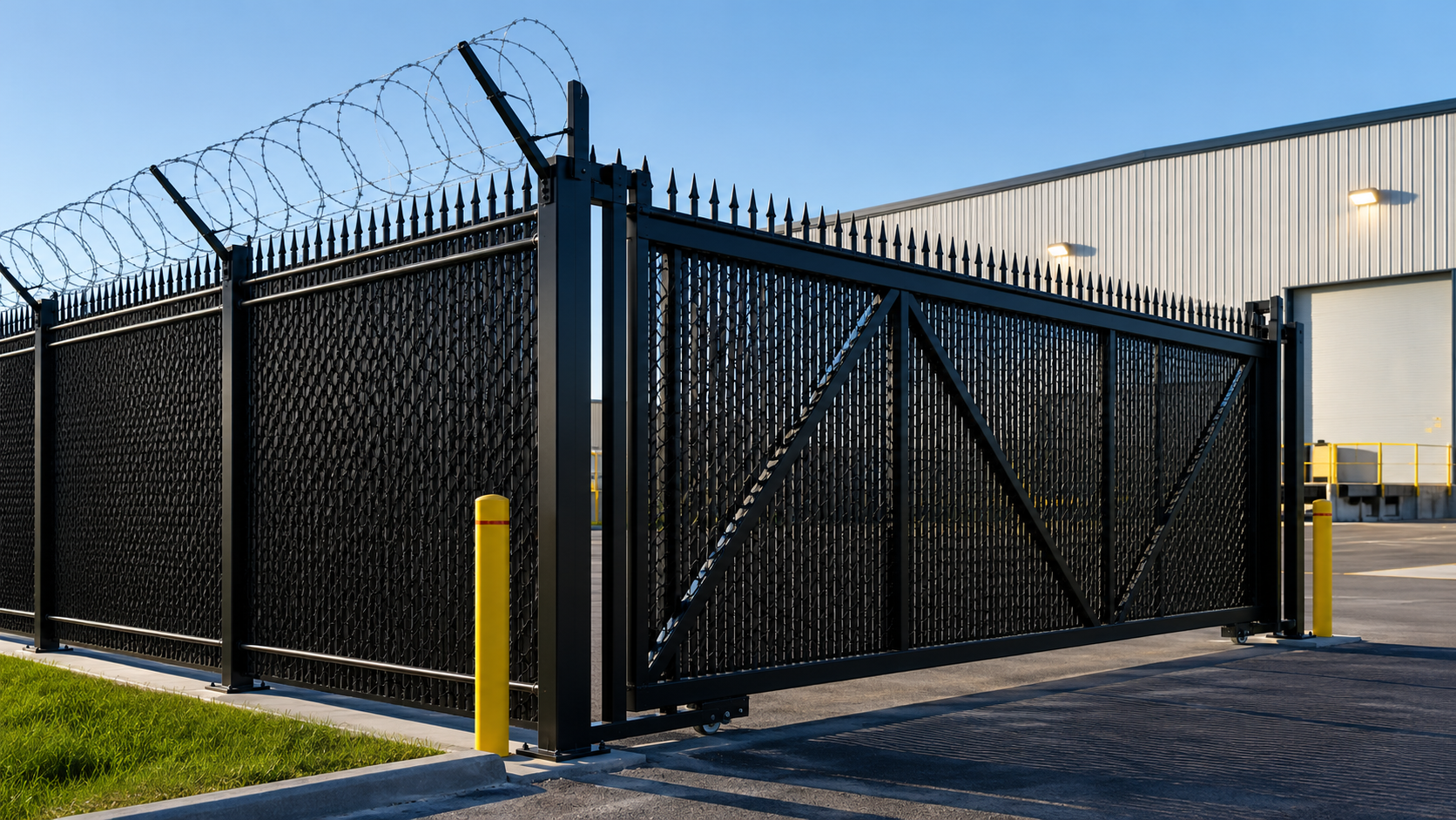 Maximum Security Commercial Fence Solutions Buffalo