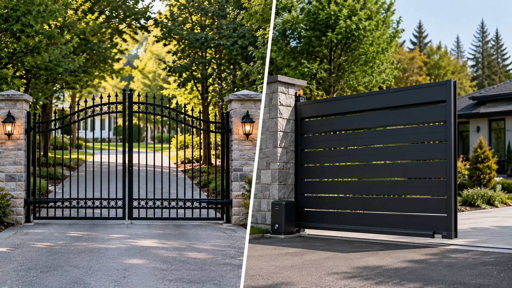 Driveway Gate Installation in Buffalo