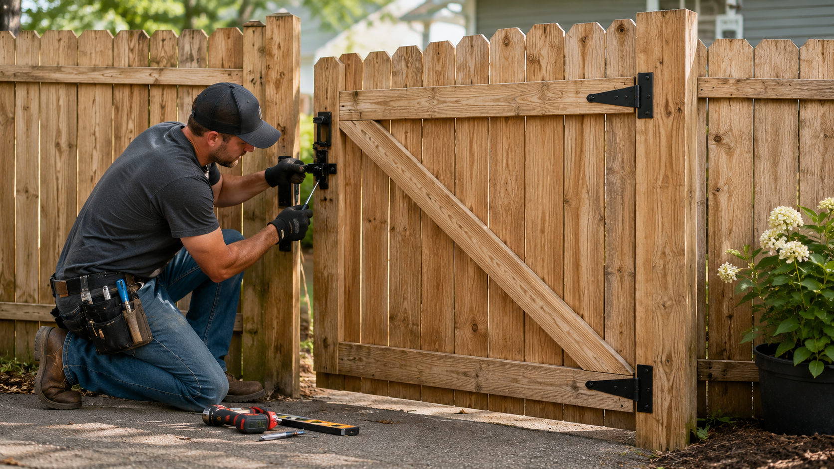 Fence Gate Repair