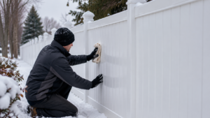 Vinyl Fence Winter Care Guide