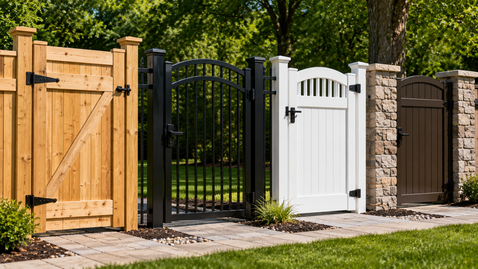 Custom Walk Gates & Hardware